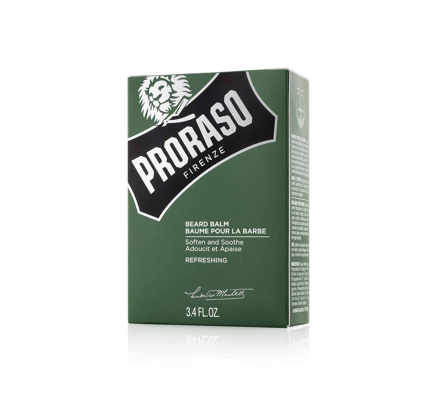 Proraso Beard Balm for Men, Nourish and Soften New Beard Growth and Short Beards