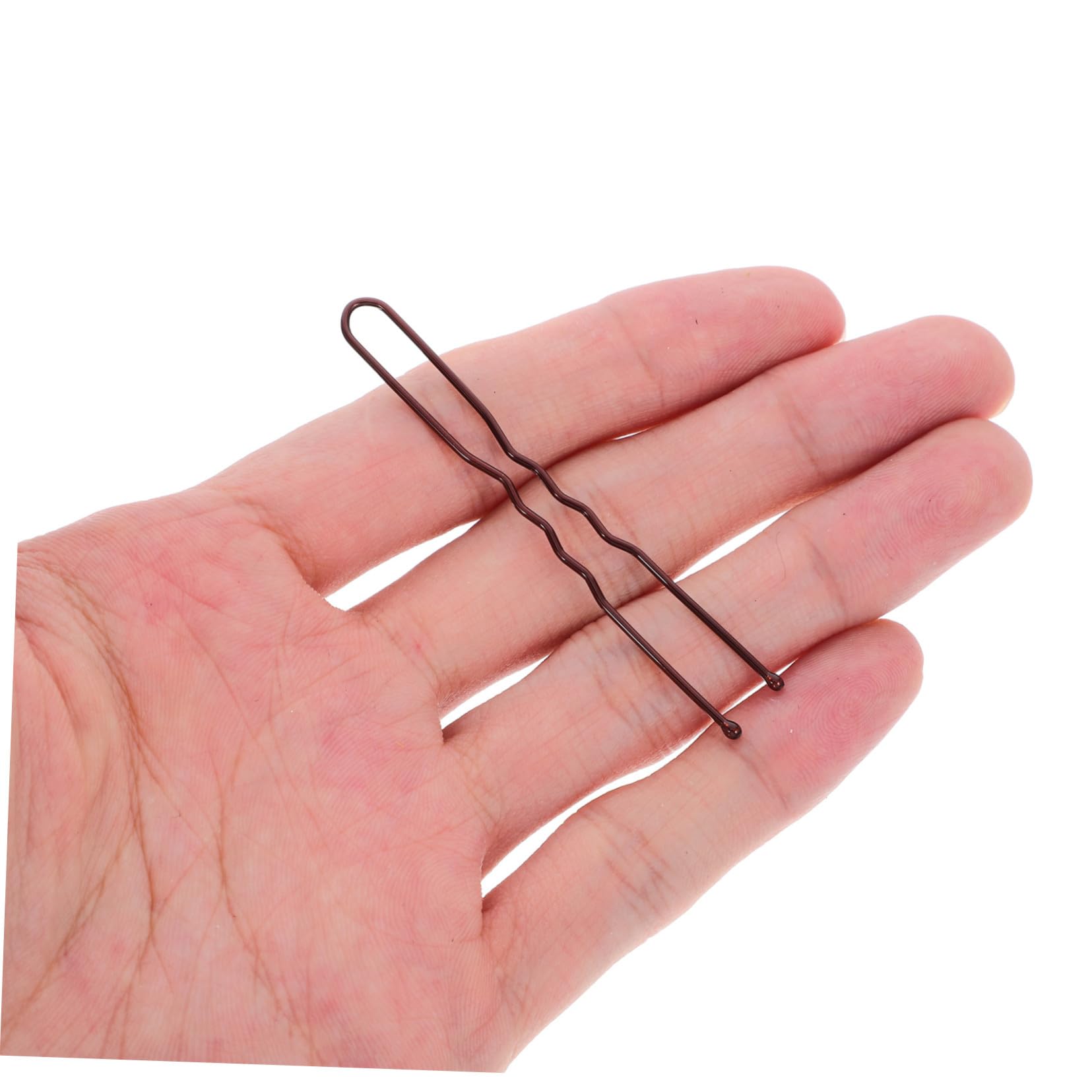 600 pezzi Forcine Capelli Metallo Forma U Ondulate Antiscivolo per Chignon con Scatola Porta Accessori Forcelle Resistenti per Donna Uso Quotidiano e Feste