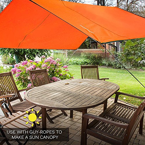 DECDEAL Multifuncional Ultralight Outdoor Waterproof Tent Tarp Footprint Folha de chão Folha de cobe