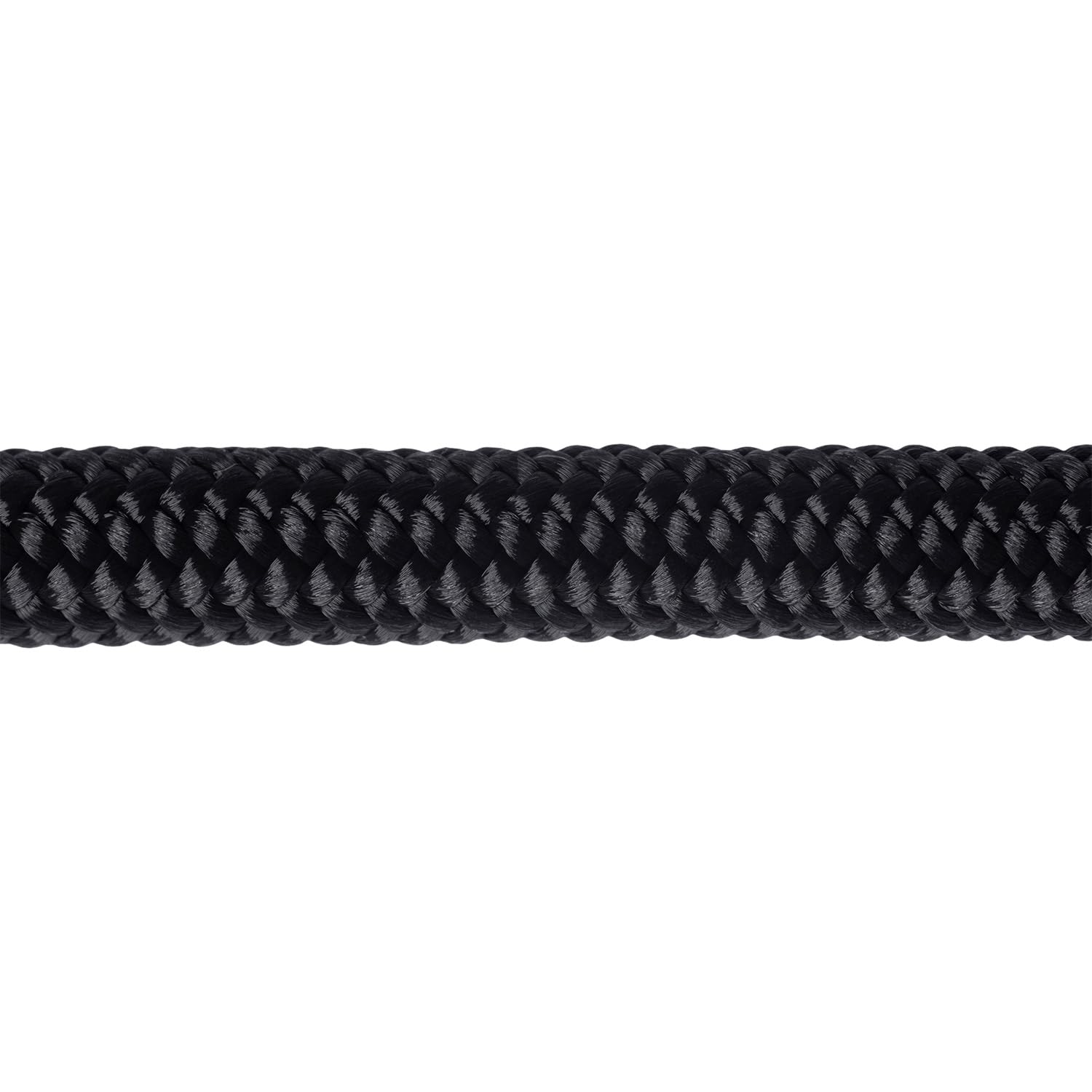 FIXE - Cuerda Auxiliar Escalada - Cuerda semiestática 100% Poliamida, 4 mm, 100 Metros Negra - Alta Resistencia y Durabilidad - Cordino Dynemaa