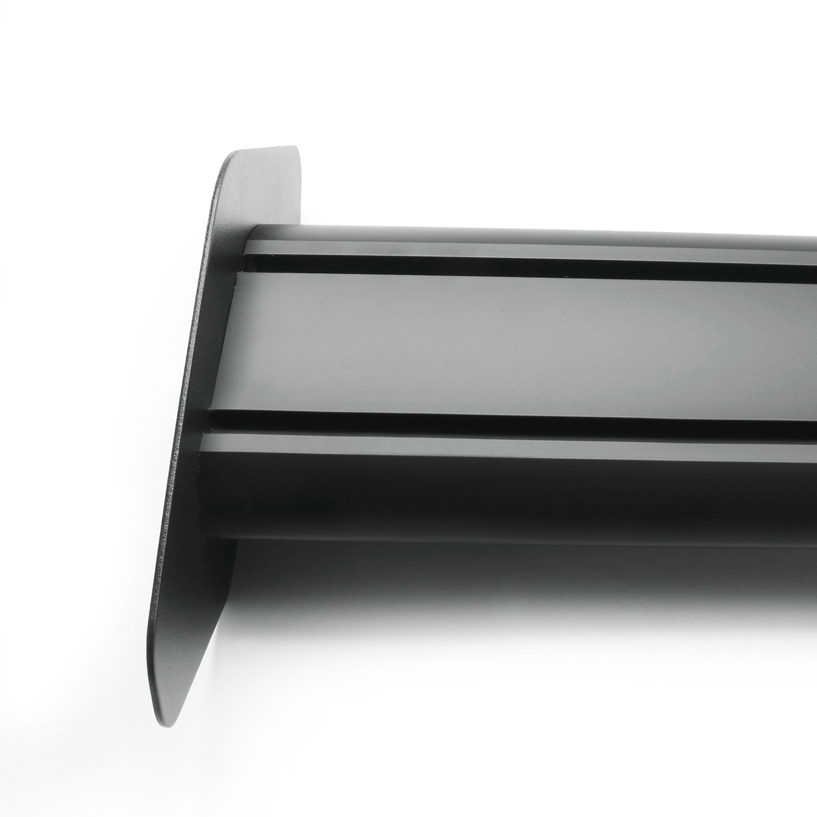 Topteng Alerón para Coche, 53 Pulgadas, 135 cm, Aluminio Ajustable, alerón Trasero de Carreras, Color Negro, Universal