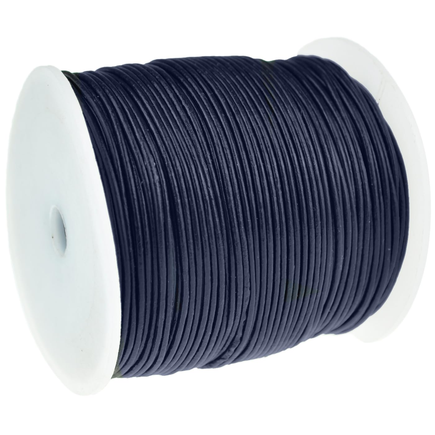 esnado Lederen koord rond - 1 mm. Natuur. 10 meter | Echt leer | plantaardig gelooid | ideaal voor het maken van sieraden en armbanden, knutselen of decoreren, doe-het-zelfprojecten, middeleeuwen