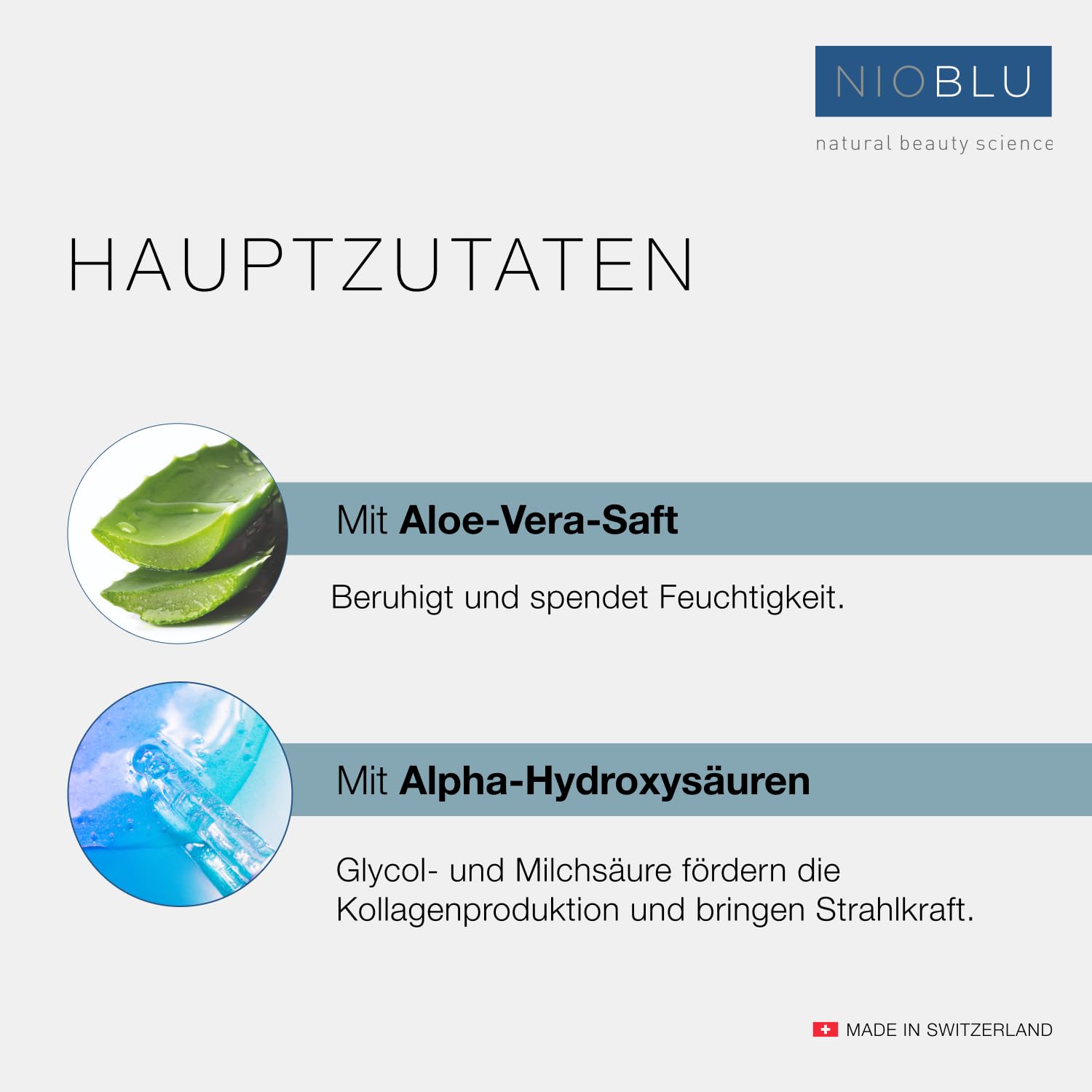 Multi Action Toner + AHA 150 ml – Tonisierend, regenerierend und peelend – Mit Hyaluronsäure und natürlichen Extrakten – Für jeden Hauttyp