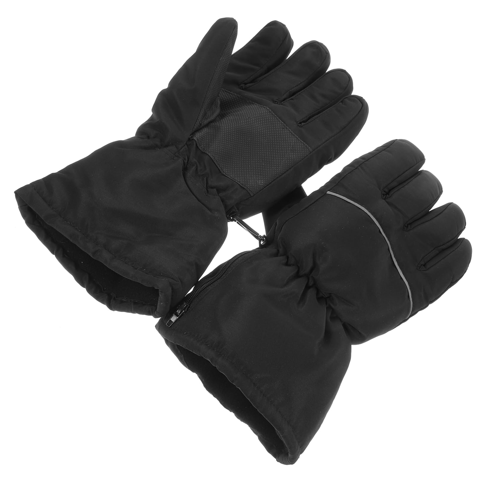 KOMBIUDA Winter Gloves Men Thermal Heated Gloves Battery for Skiing Snowboarding Ice Skating