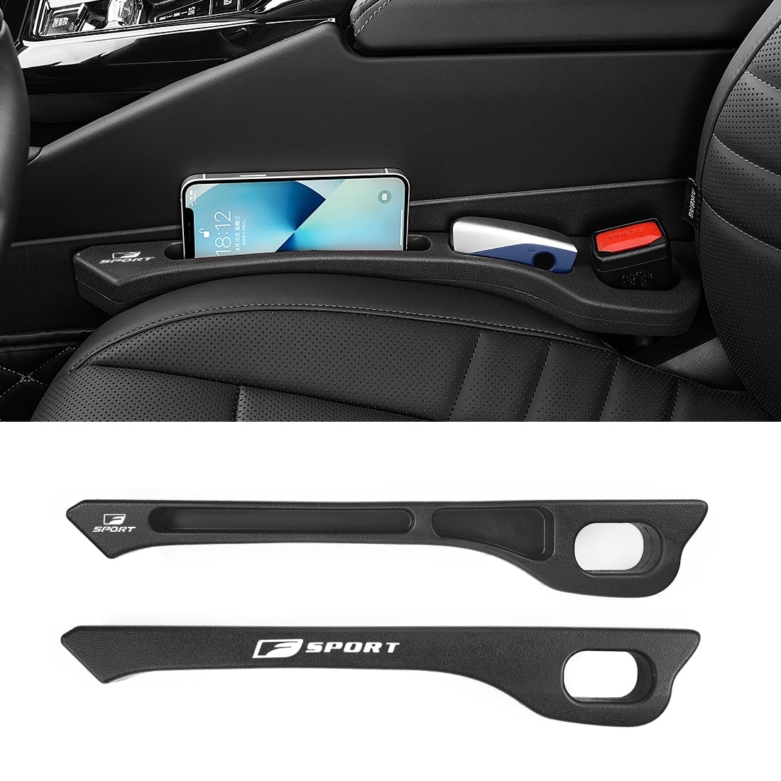 Amazon | 【F-Sport 専用】隙間クッション 厚型 Fスポーツ 専用ロゴ