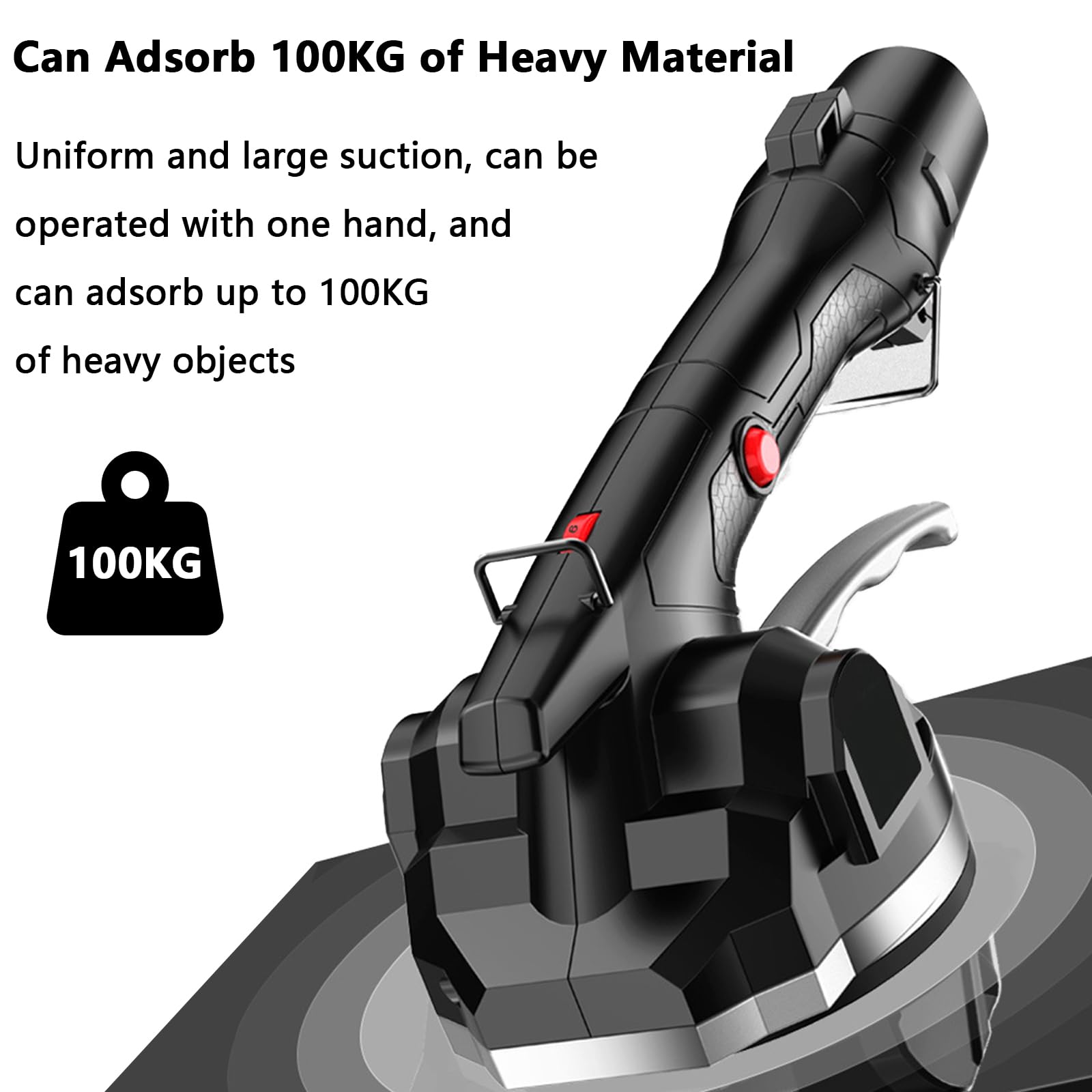 Piastrellatrice A Vibrazione Con Ventosa | 6 Velocità | Per Piastrelle Fino A 1,2 M E 100 Kg - Foto 6