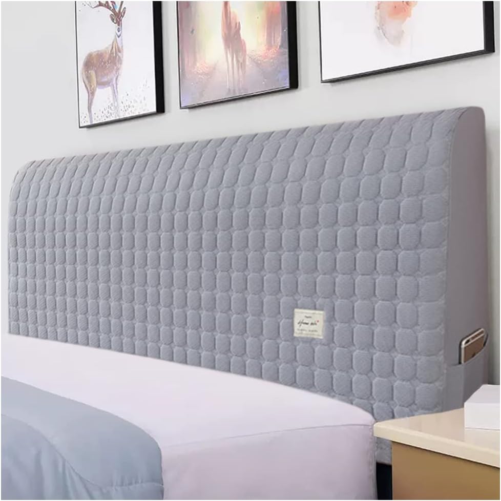 A.B Crew Stretchy Removable Bed Headboard Cover with Side