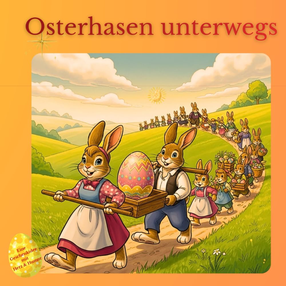 Osterhasen unterwegs: Ein liebevoll illustriertes Osterbilderbuch für Kinder über die geheime Welt der Osterhasen