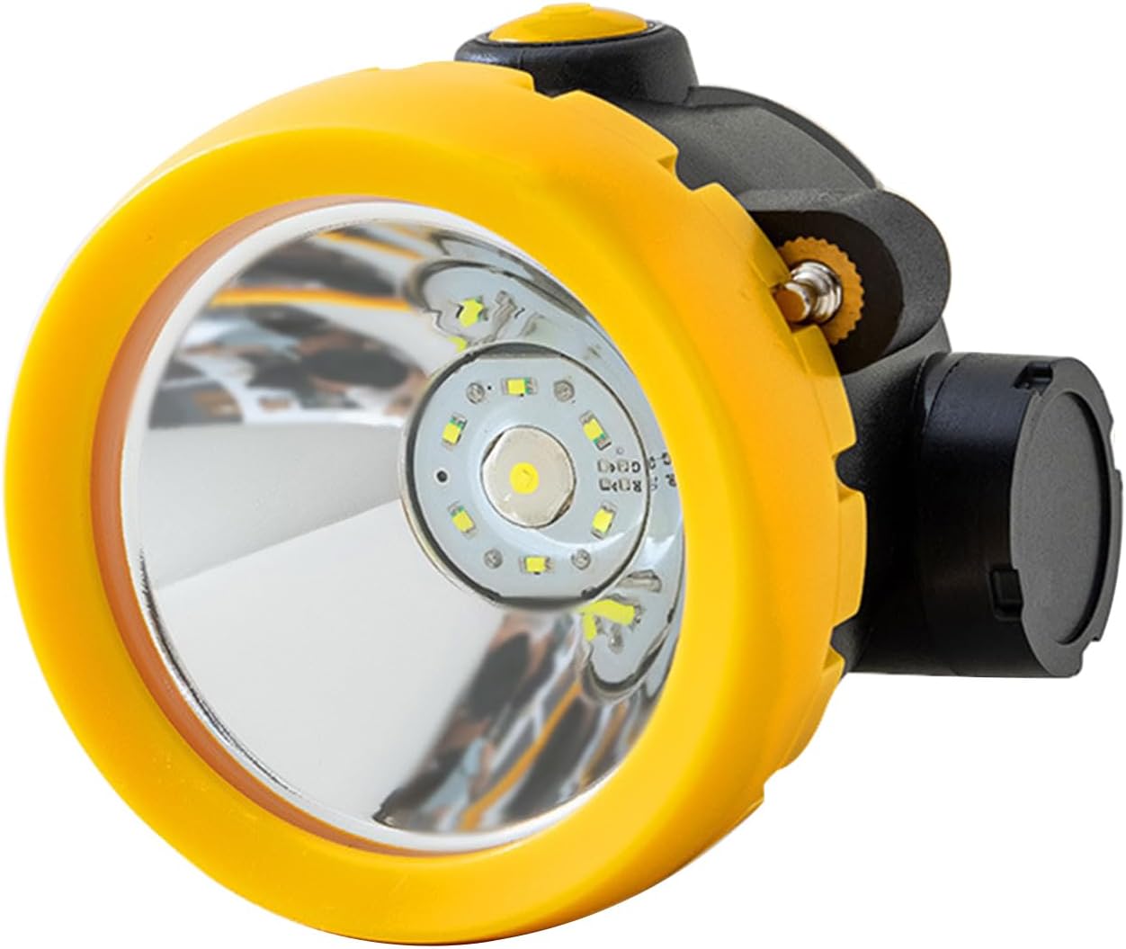 150W Waterproof Explosion Proof Safety Mining Headlight Rechargeable,LED Miners Head Light Flashlight Underground Head Lamp Coal Mining Lights for Hard Hat