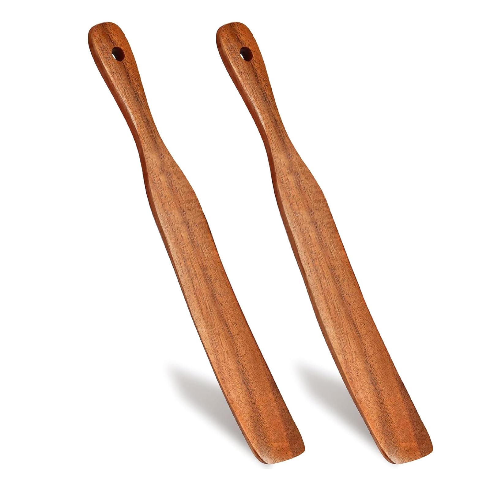 Xjdzineq Sustainable Wooden Spatula Curved Designs for Efficient Stirring Baking Essential Tool Wooden Utensils