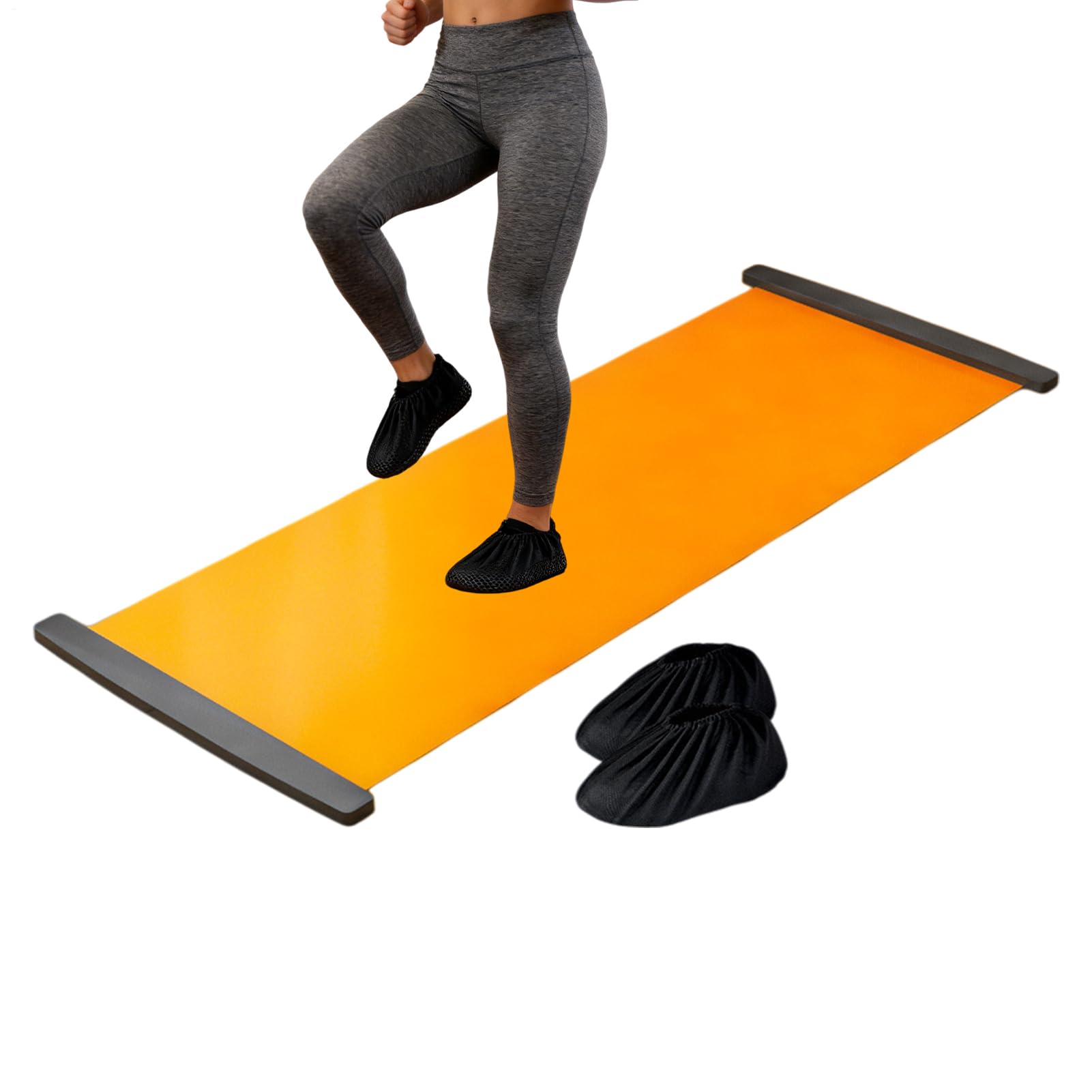 Slide Board per allenamento 200 x 50 cm PP Hockey Slides Board Attrezzo multifunzione per allenamento fitness e terapia Attrezzature per esercizi di cross-training, per home fitness e yoga