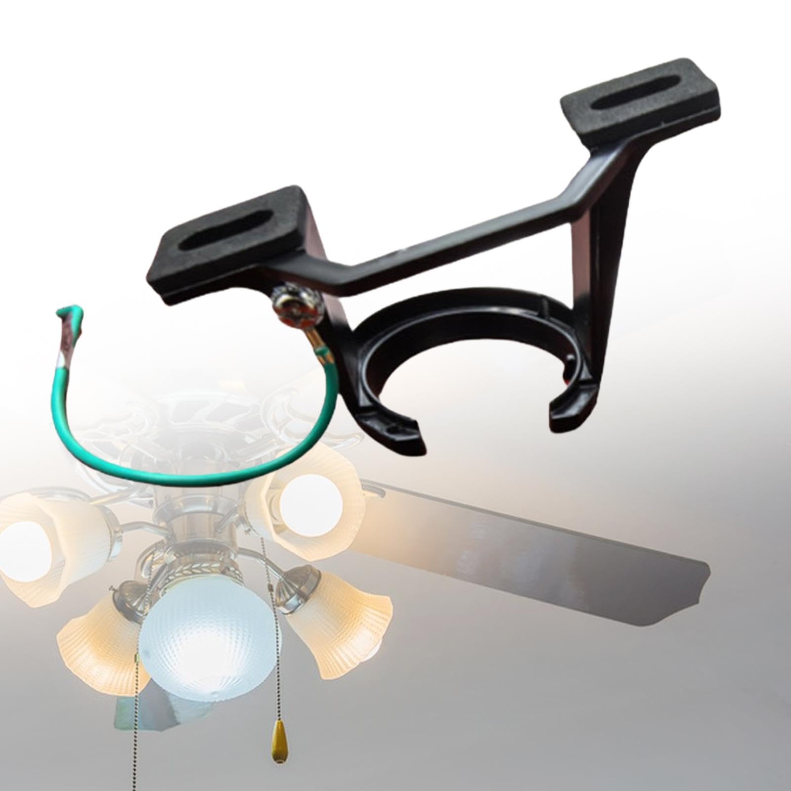 LOVIVER Accesorio de Instalación del Soporte de Montaje del Ventilador de Techo para La Sala de Estar