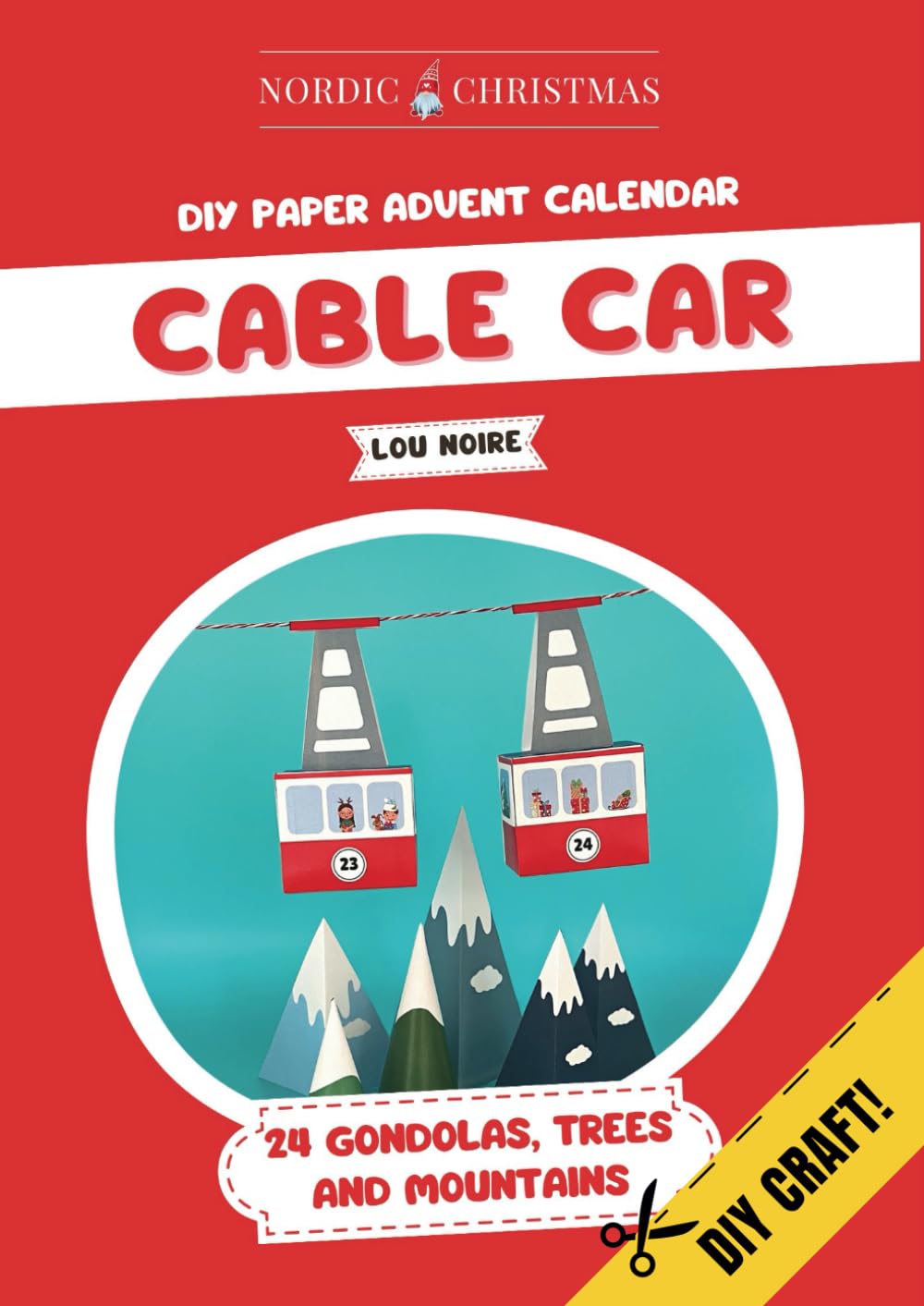 Cable Car: DIY Paper Advent Calendar