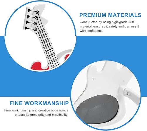 Miniatura 4 de ARTIBETTER Gafas de sol de guitarra para fiesta, paquete de 2 unidades, para festivales de música, playa, con forma de guitarra, accesorios para