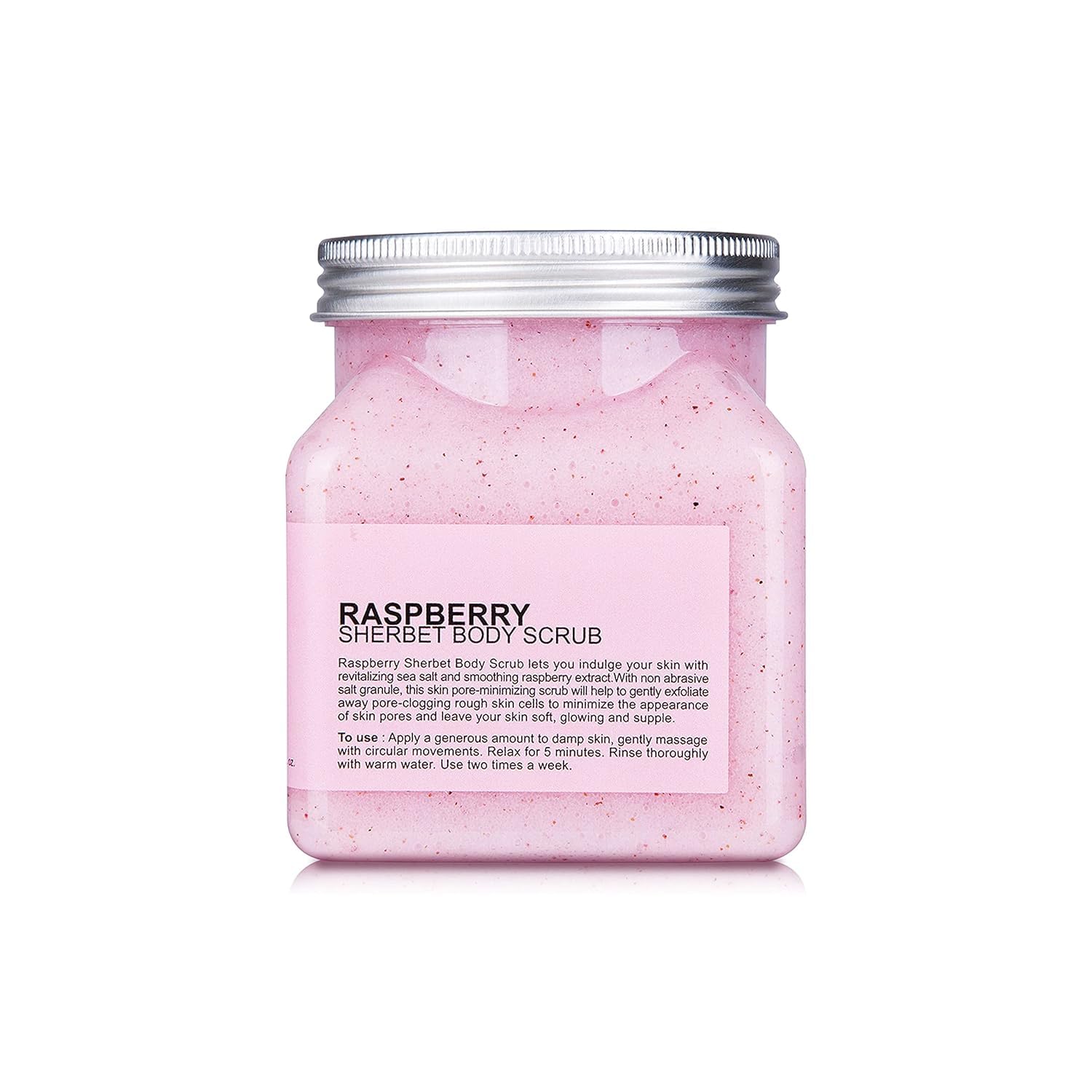 SCENTIO RASPBERRY PORE MINIMIZING SHERBET SCRUB 350 ML.