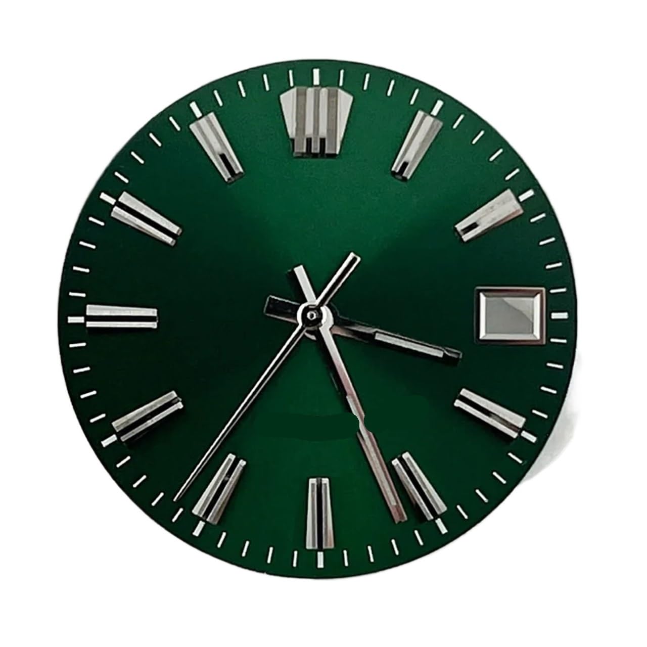 1 esfera de reloj de 28,5 mm y 35 quilates, compatible con movimiento automático 35NH, fecha a las 3 en punto.(15)