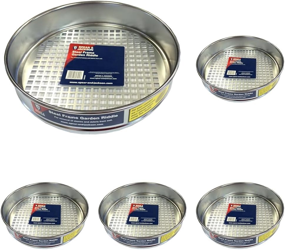 Spear & Jackson Riddle Steel Frame Garden Riddle/Sieve