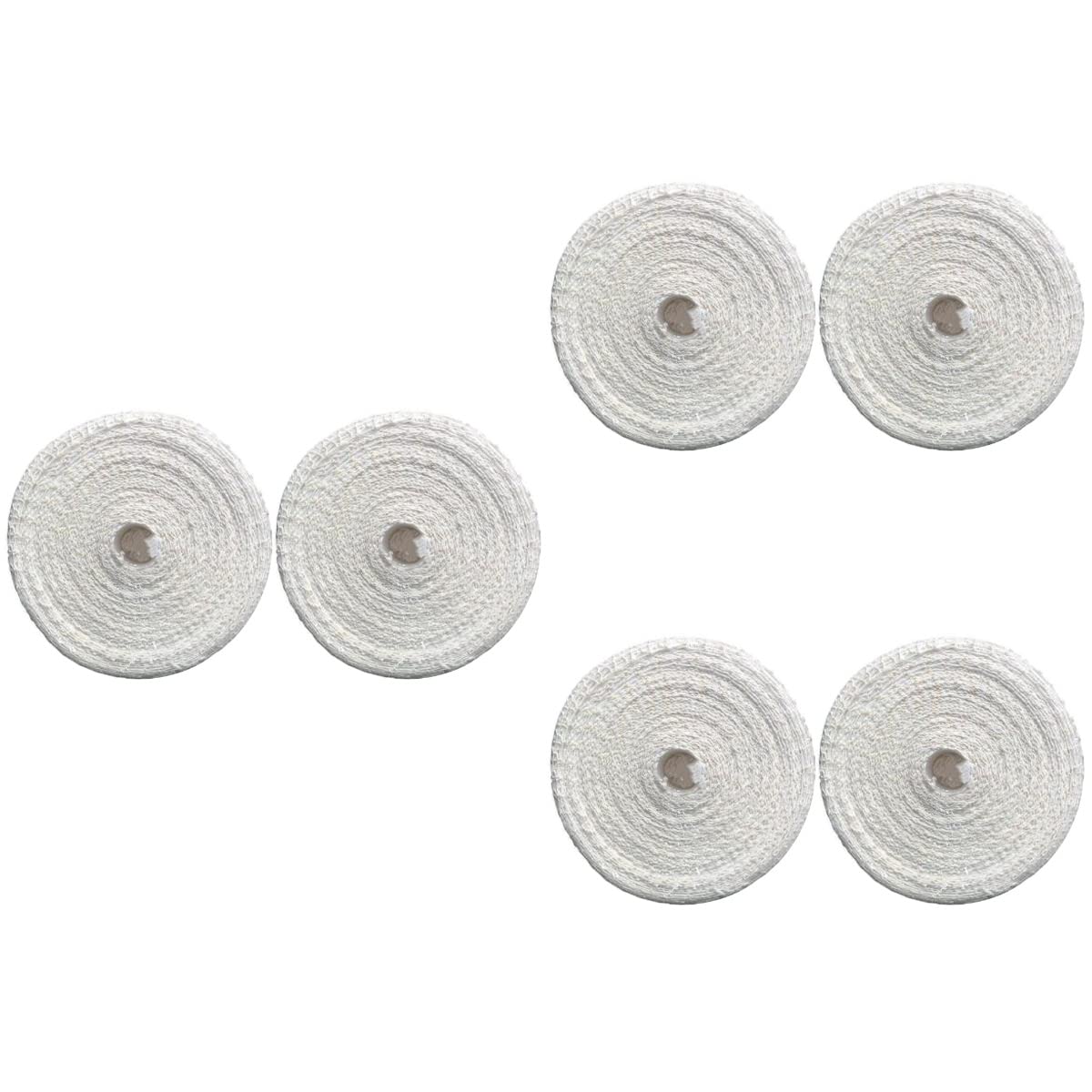 HEMOTON 6 Pz Corda Intrecciata Char Siew Rete per Carne Affumicata Spago di Carne Rete di Salsiccia di Prosciutto di Cotone Rete di Manzo Filo di Cotone Ondeggiare Polpettone Bianca