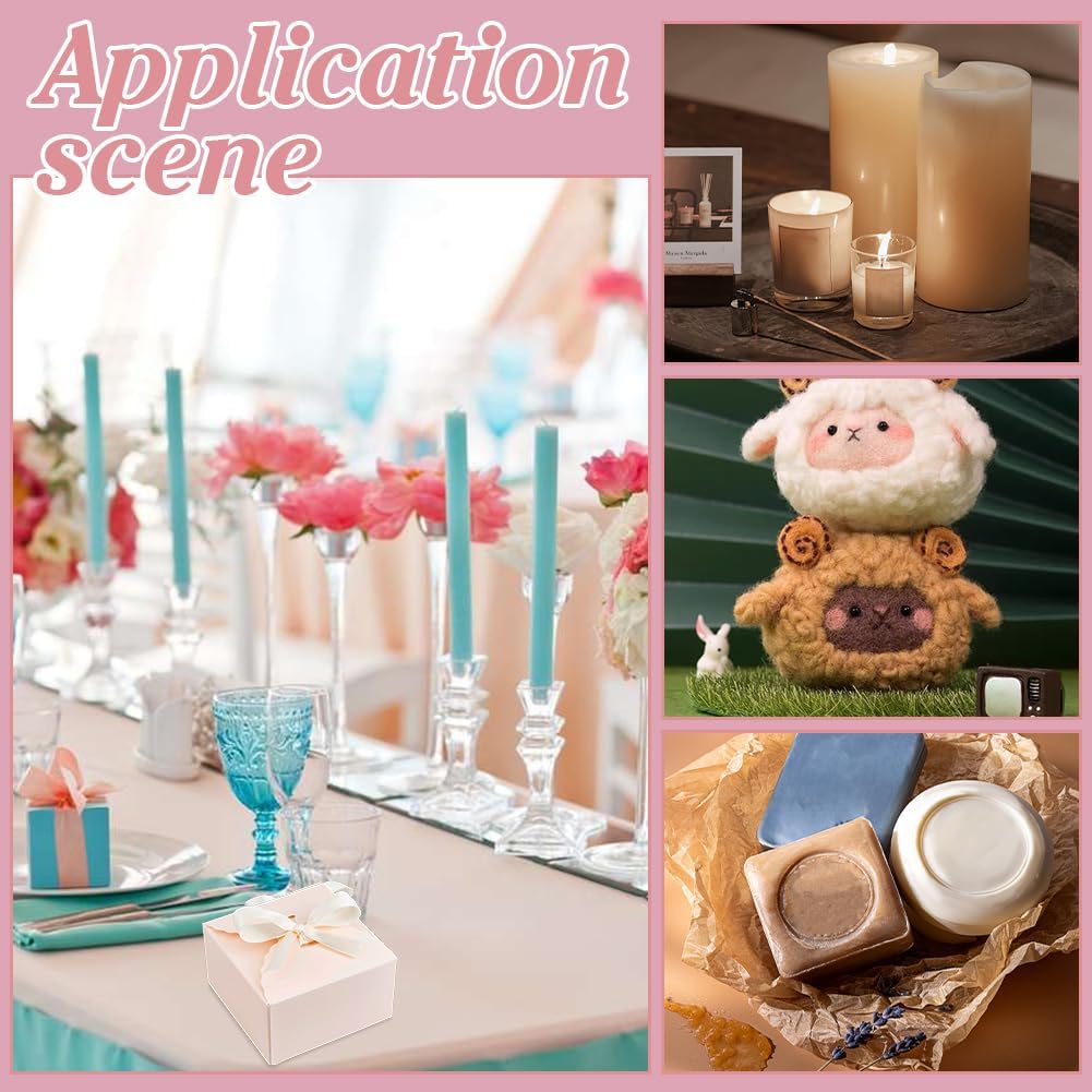 PH PandaHall 30pcs Pink Gift Boxes Candy Box Foldable Paper Box Small Gift Packaging Boxes with Ribbon for Candy Cookie Cupcake Proposal Wedding Gifts, 3.5x3.5x2 inch - Image 5