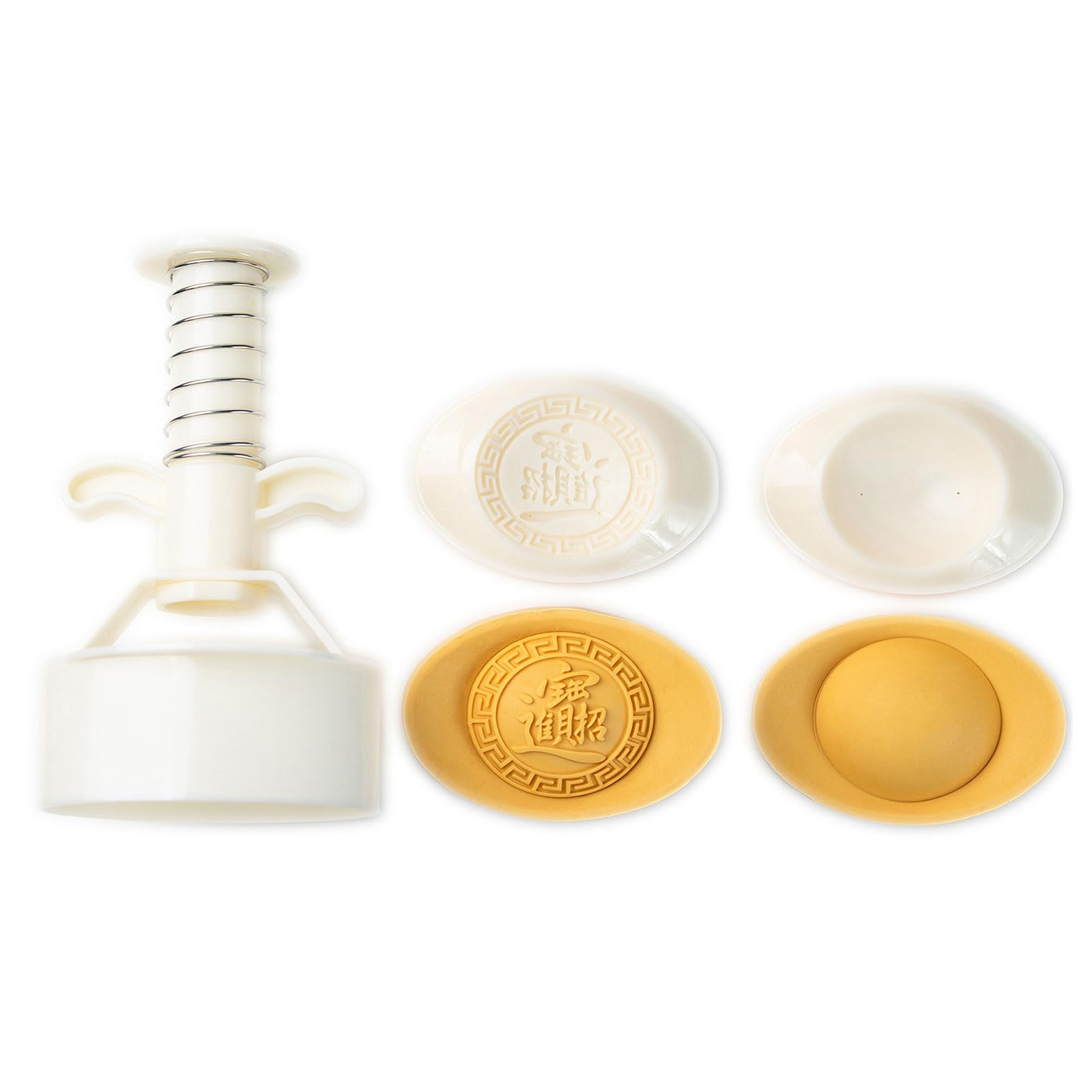 Kalttoy Easy to Use Gold Ingot Cakes Maker Pastries in Gold Ingot Shape Cake for Festival Treats Unique Cakes Designs