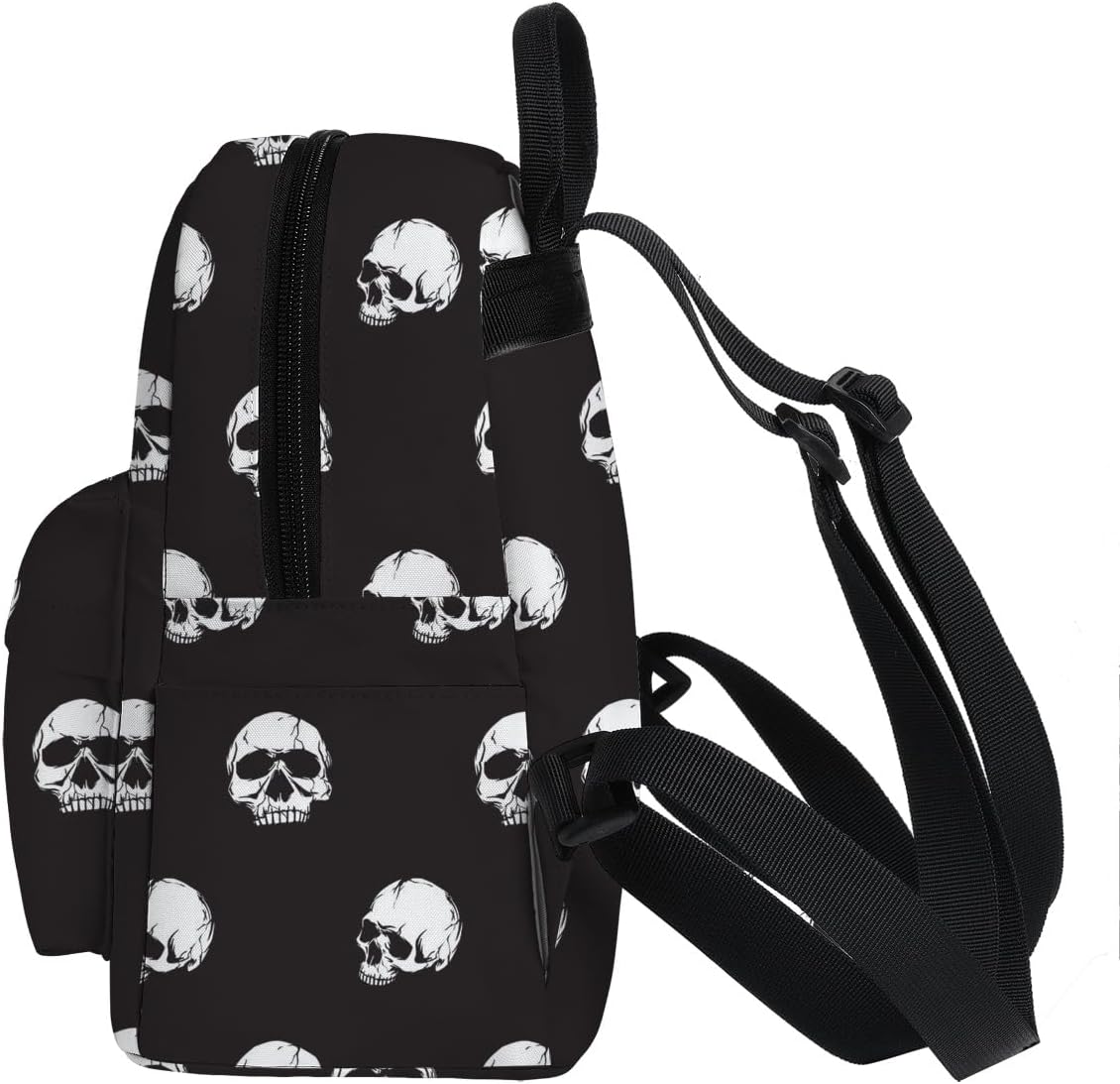 Deanfun Mini Backpack for Women - Waterproof Small Backpack with Skull Print, Multi Pockets Large Capacity Cute and Stylish MNSB-310 - Image 5