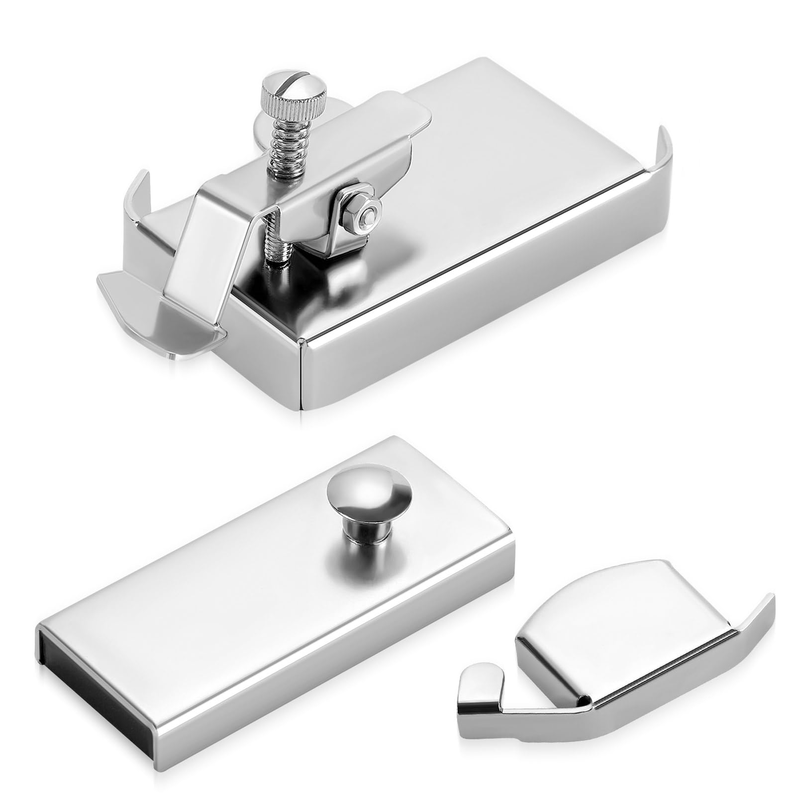 3 Pieces Magnetic Seam Guide for Sewing Machine, Sewing Guide with Clip Hem Guide Suitable for Any Seam Sewing Machine, Multifunctional Ruler Sewing Hemmer Guide, Sewing Machine Supplies