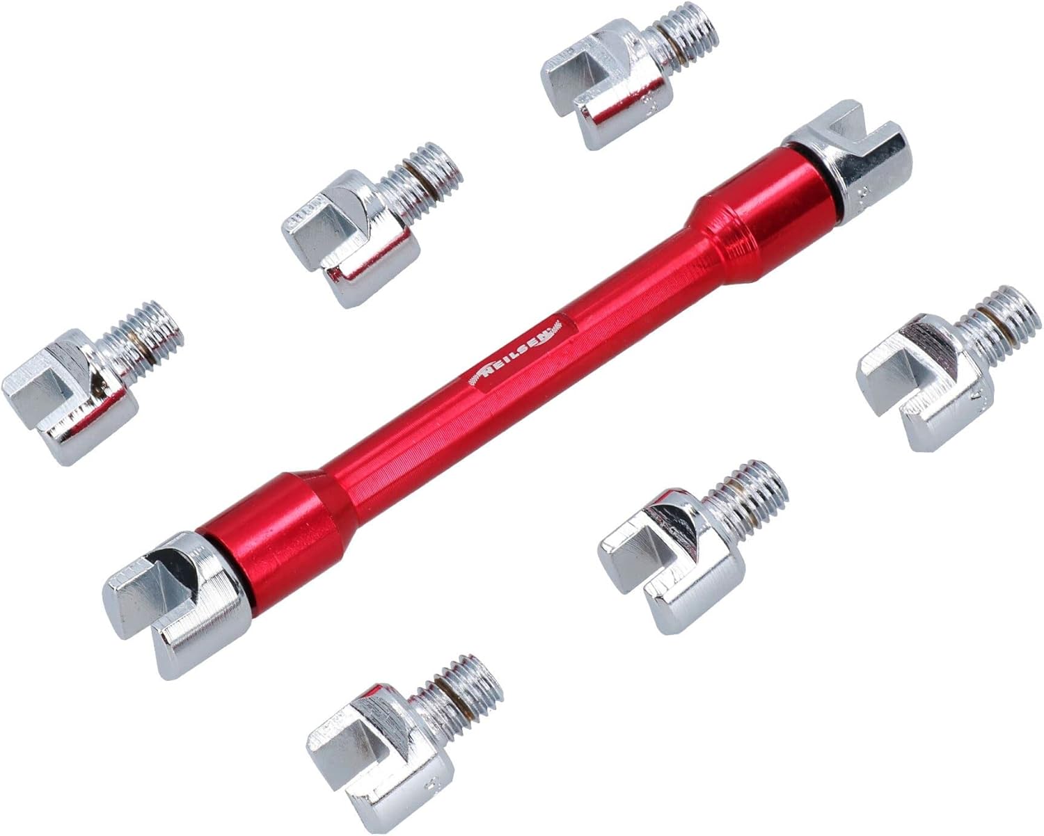 Motorcycle Spoke Wrench Key for Tension Buckled Wheels 5.4mm â€“ 6.8mm 9pc