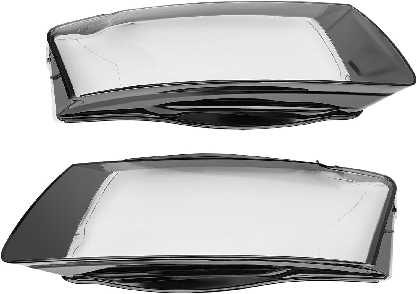 Pair Headlight Lens Cover Compatible with Audi A5 S5 RS5 2008 2009 2010 2011 2012 Front Left & Right Headlight Cover Clear Headlamp Lens Cover Replace for 8T0941029 8T0941030