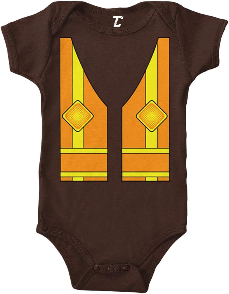 Tcombo Construction Worker Vest - Outfit Cute Bodysuit