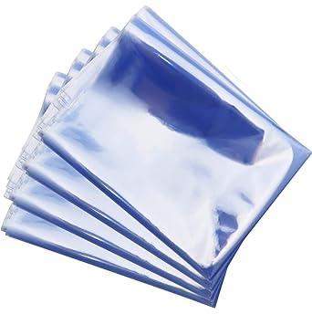 ATLAS - Transparent PVC Professional Grade Heat Shrink Wrap, Sheets, Film, Roll - 3.1 Inch (8cm/80mm) 10 Meter Length Industrial Grade Shrink Wrap