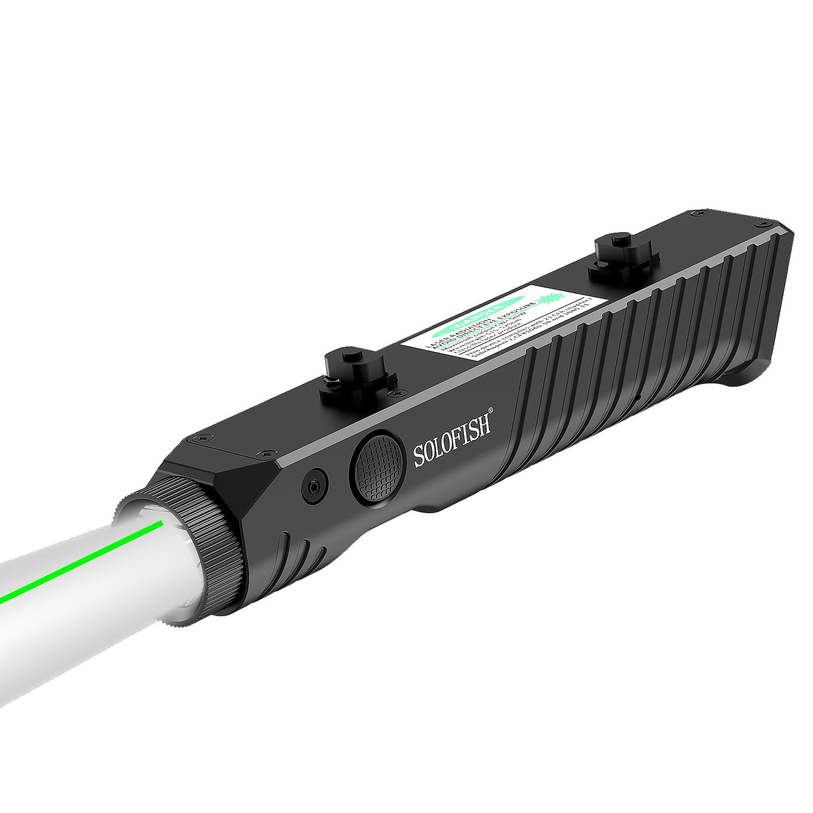 Amazon.com: Solofish 1450 Lumens Tactical Flashlight with Green