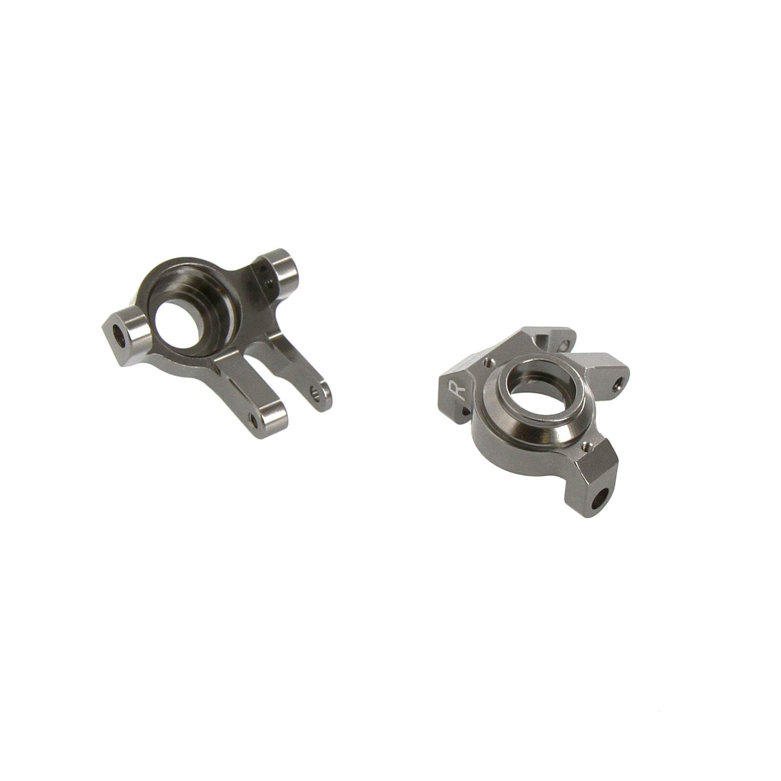 Atomik RC Axial SCX10 II Alloy Front Steering Knuckle, Gun Metal - AX31381