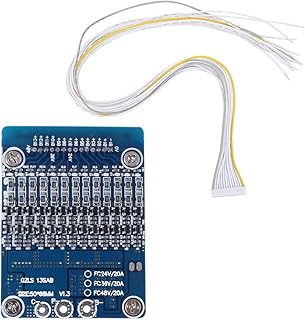 13S 48V 20A Cell 18650 Battery Protection BMS PCB Board with Balance Function