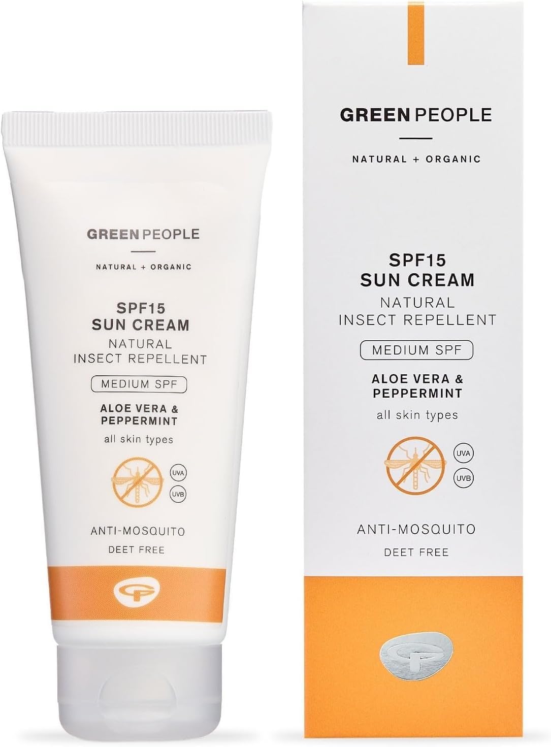 Green People Natural SPF15 Sun Cream, 100ml