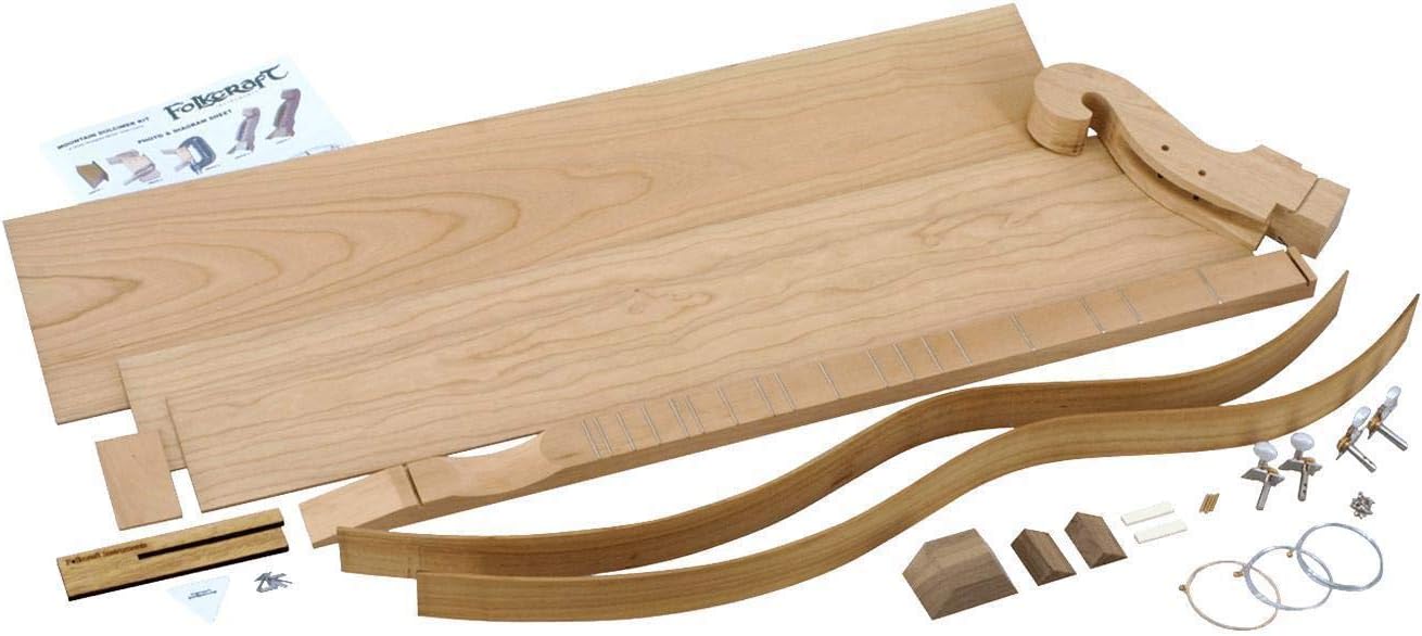 Folkcraft® Northern Cherry Hourglass Dulcimer Kit Musical Instruments