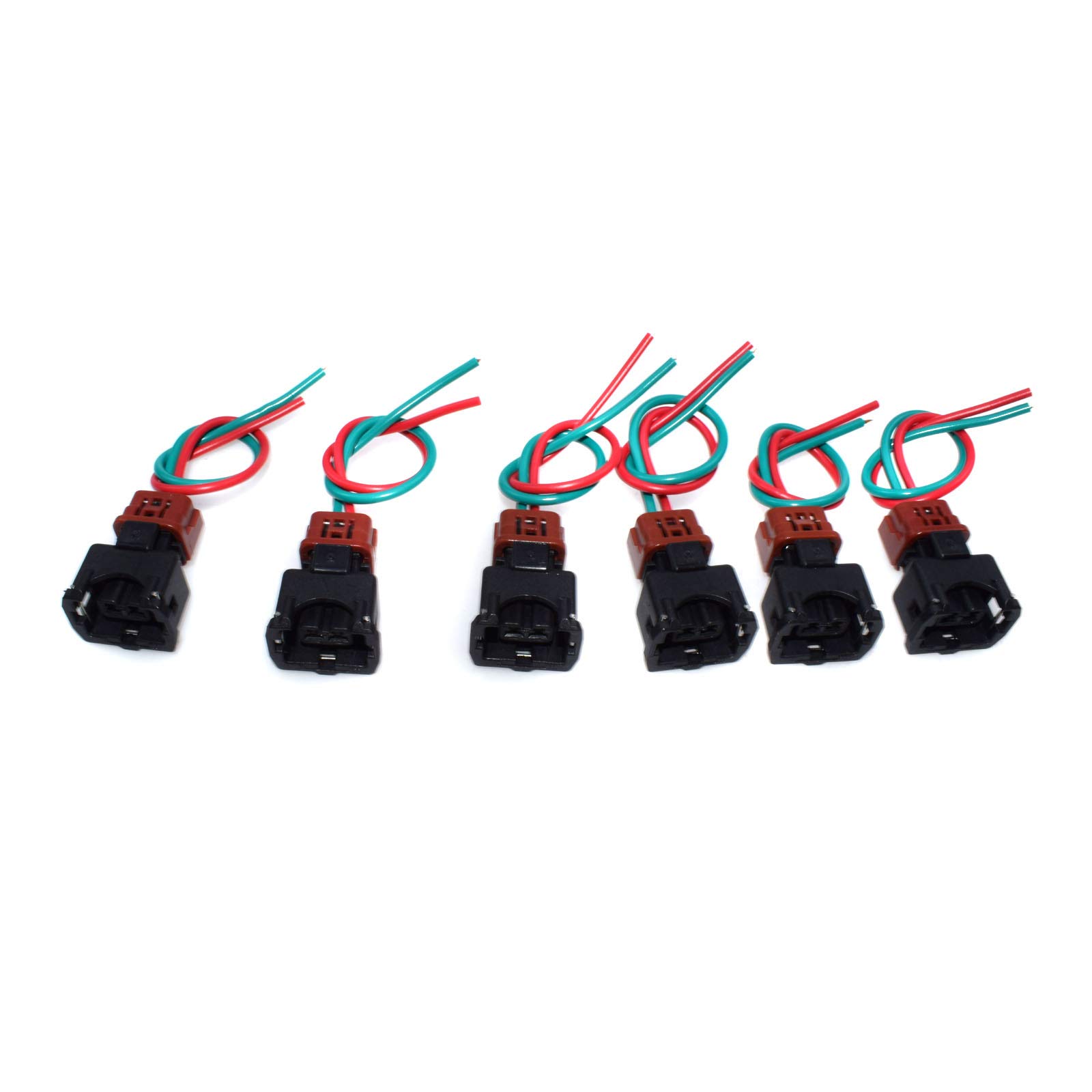 ぴかページ FUEL INJECTOR CONNECTOR x6 NEW WRS-Z32INJ-P1 FOR Nissan