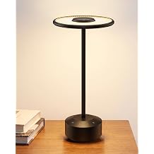 Honeywell Rechargeable Table Lamp, 5000mAh Cordless Dimmable Accent Light
