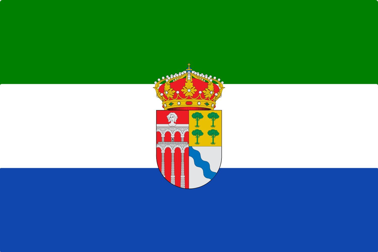 Drapeau Large Mozoncillo résistant aux intempéries pour extérieur Castilla