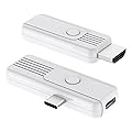 Wireless HDMI Transmitter and Receiver, Upgrade Type-C 3.1 Port Wireless Hdmi Plug & Play Portable 2.4G/5G for Streaming