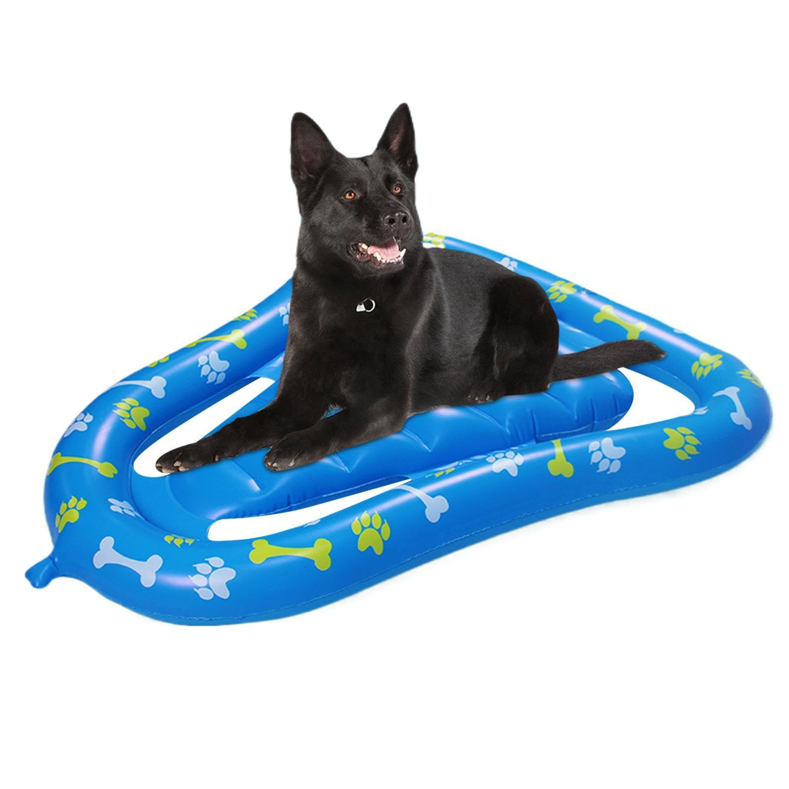 Inflatable Pool Float for Dogs Puppy Water Floating Raft