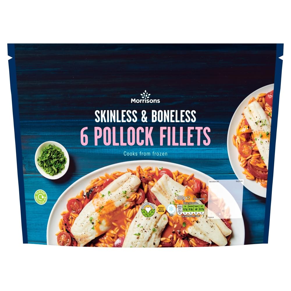 Morrisons Pollock Fillets 600g