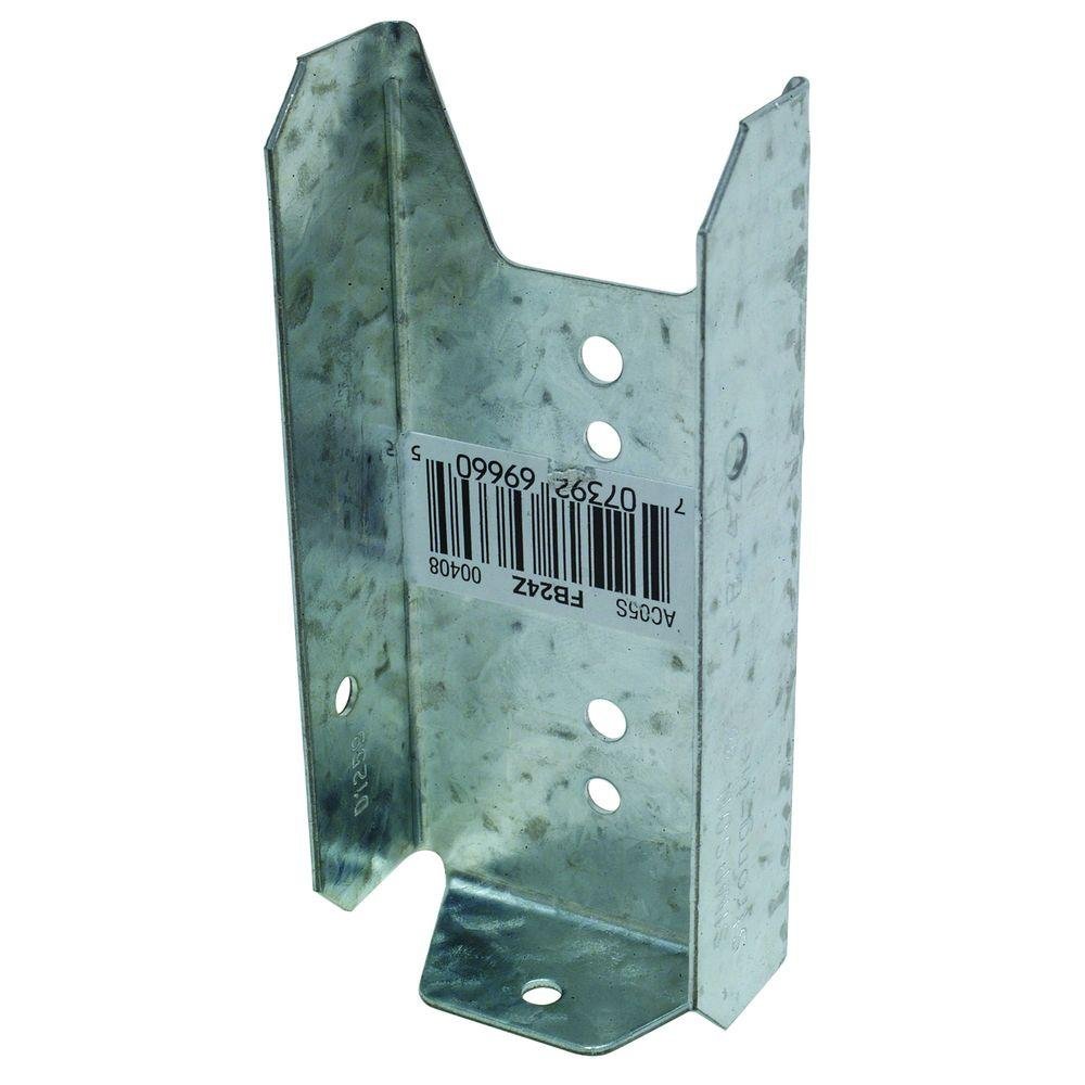 tie24 Amazon.com: Simpson Strong Tie FBR24Z ZMAX Fence Bracket, 2