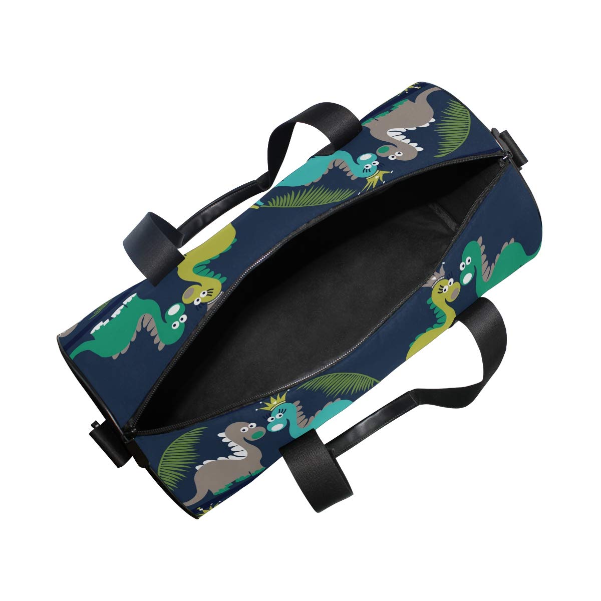 Sac De Sport Pour Voyage, Sport, Gym, Dinosaure, Vert Et Noir, Sac Fourre-tout Pour Femme Et Homme, Multicolore 2
