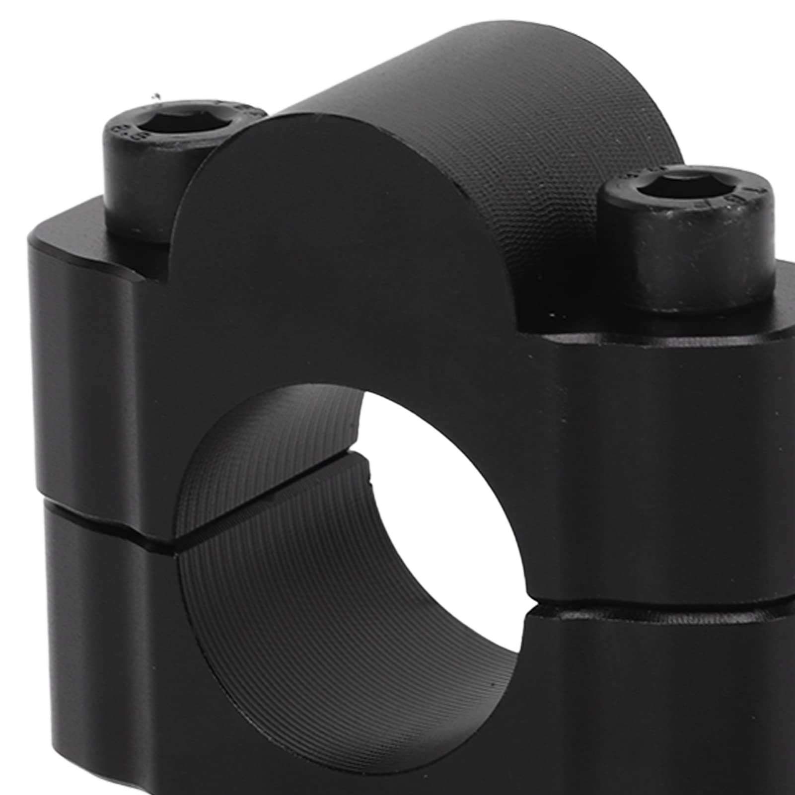 Rehausse de Guidon de Moto, Pince de Rehausseur de Guidon de Moto 52 Mm Rehaussant le Support de Guidon de 28 Mm de Diamètre pour TENERE 700 XT700Z 2019‑2022 (Le noir)