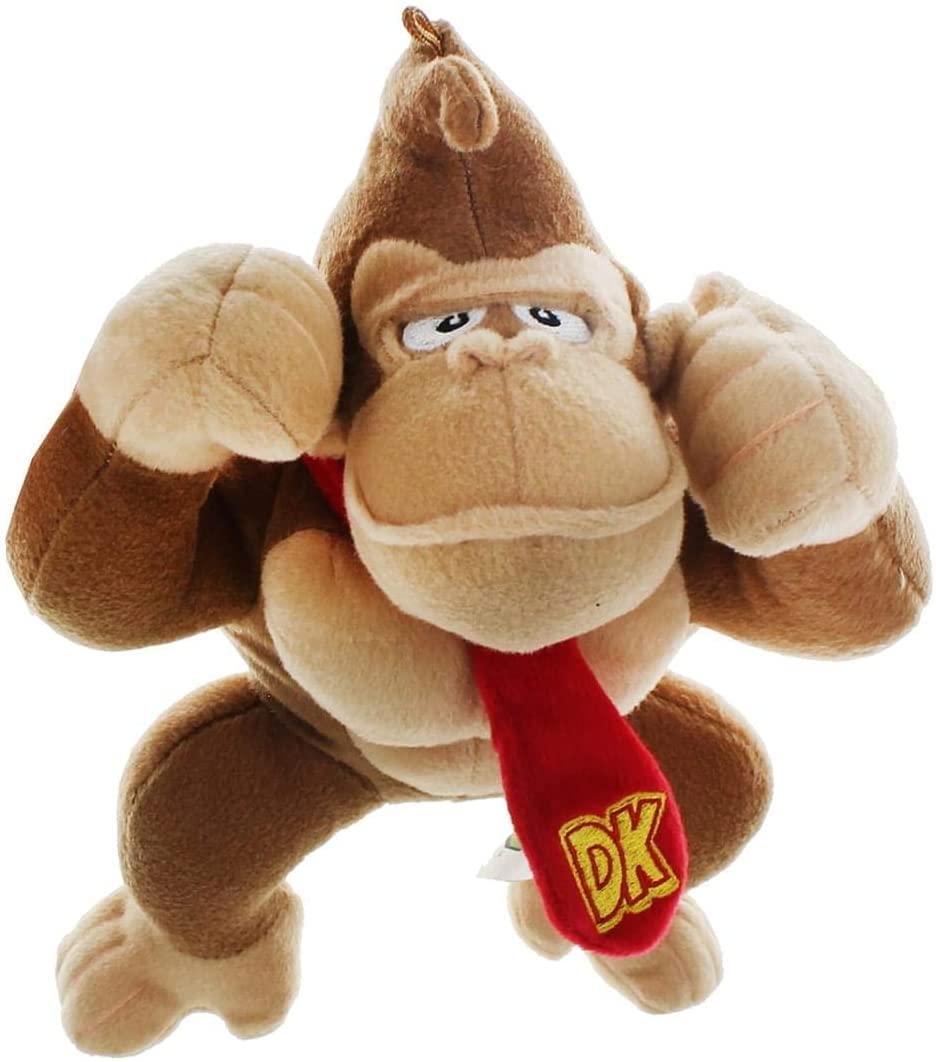 Donkey Kong 8 Inch Standing Stuffed Plush Toy