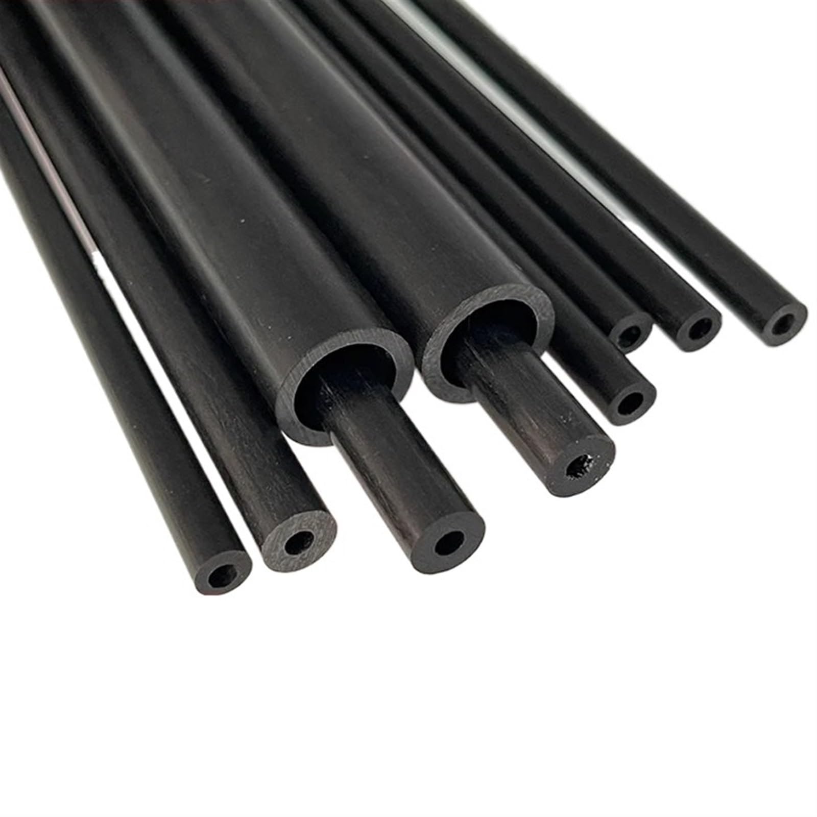 500MM Length Carbon Fiber Tubes,OD2-8MM, can be used for model airplane? kite ?fixing bar Carbon fiber square tube(5x4x500mm 8pcs)