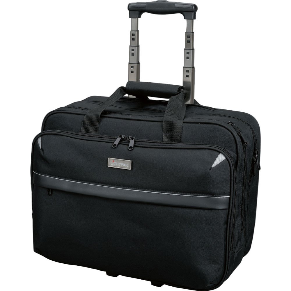 Business Laptop Trolley Xray Aktentasche, Schwarz