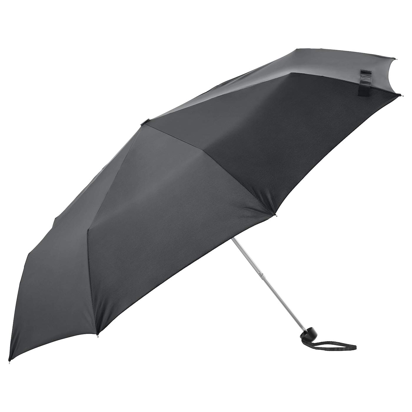 Knalla Walking Rain Umbrella Foldable Black, One Size