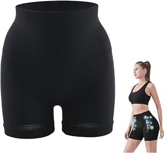 Ion Shaping Shorts - 2023 New Shapermov Ion Shaping Shorts,Comfort Breathable Fabric - Tourmaline Ion Shaping Shorts (L/XL: 65-90kg, Black)