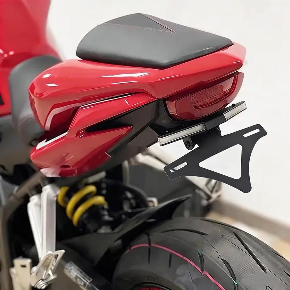 For 2025 CB650R CBR650R 2024-2024 cb650r cbr650r Motorcycle License Number Plate Frame Holder Bracket Adjustable Tail Tidy Mount Support